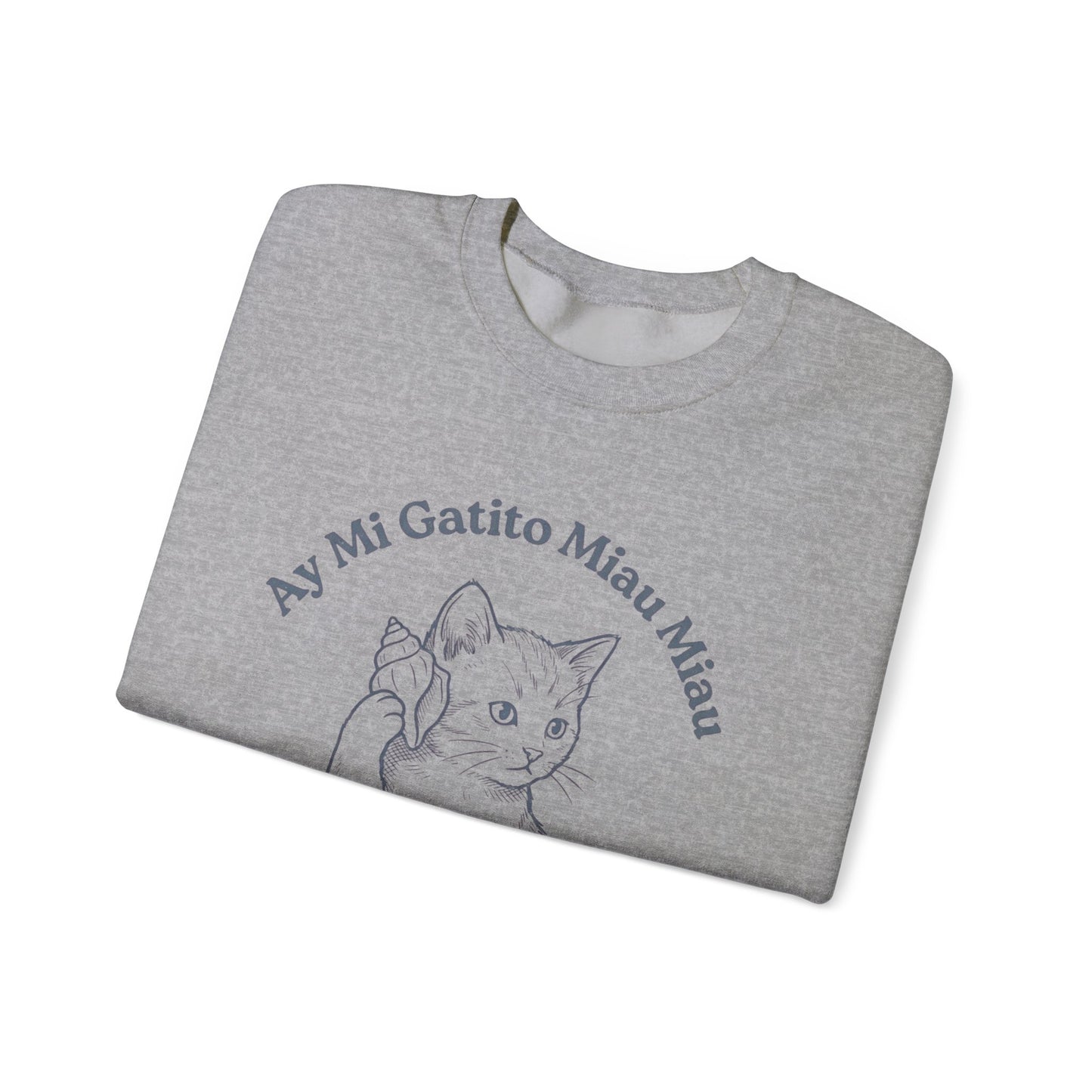 Rage Consumes Me kitten crewneck sweatshirt | vintage minimalist cat, ironic emotion