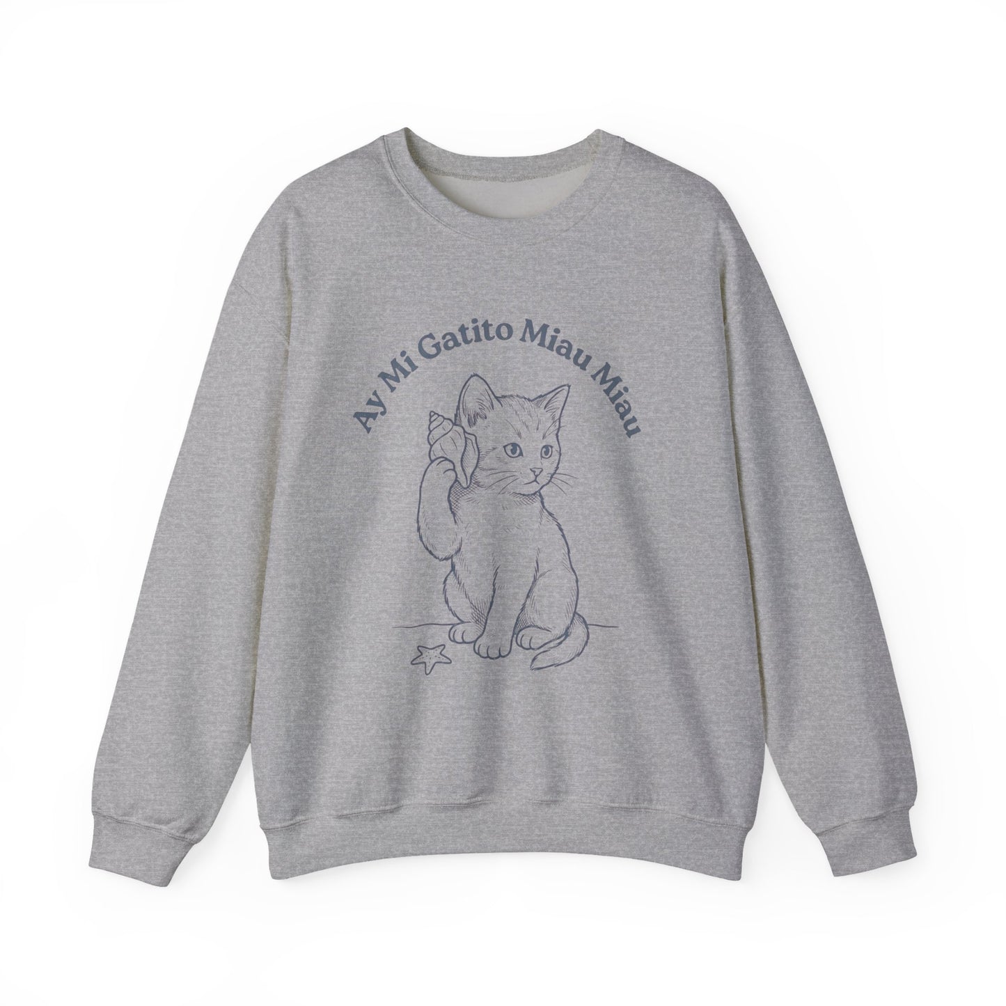 Rage Consumes Me kitten crewneck sweatshirt | vintage minimalist cat, ironic emotion